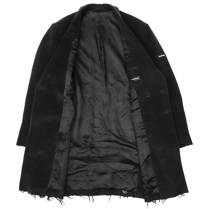 極美品】BALENCIAGA バレンシアガ チェスターコート サイズ 48 メンズ