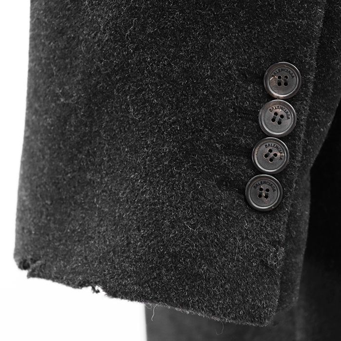 極美品】BALENCIAGA バレンシアガ チェスターコート サイズ 48 メンズ