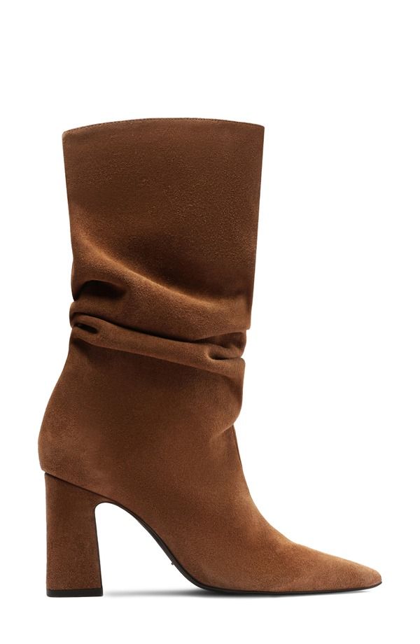 シュッツ レディース シューズ ブーツ・レインブーツ Schutz Harriet Slouch Boot Root Brown ブラウン