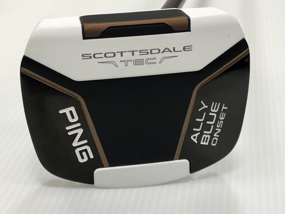 ピン　SCOTTSDALE TEC ALLY BLUE ONSET　パター　中古　ゴルフドゥ！NEXTグローボ蘇我店【最短即日発送】