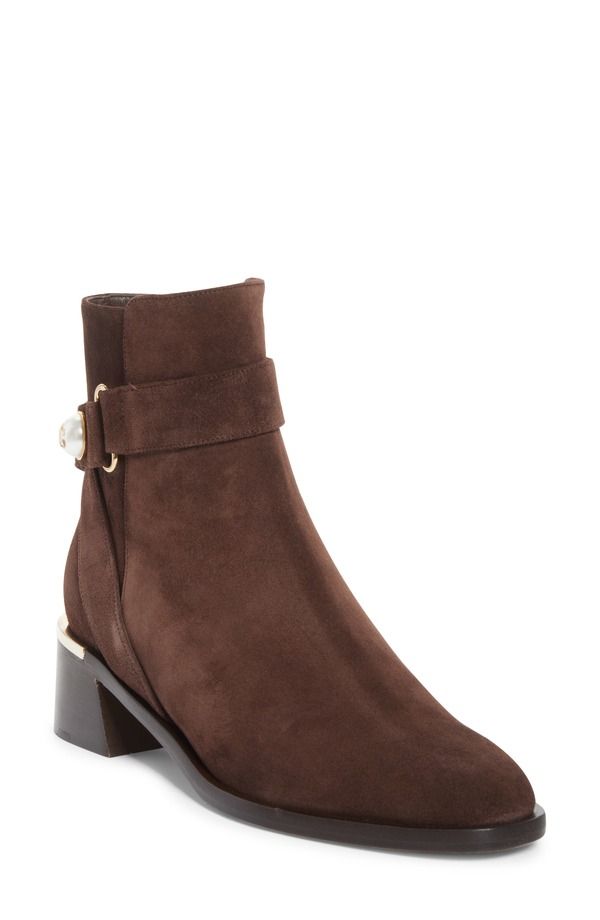 ジミーチュー レディース シューズ ブーツ・レインブーツ Jimmy Choo Noor Bootie Chocolate チョコレート