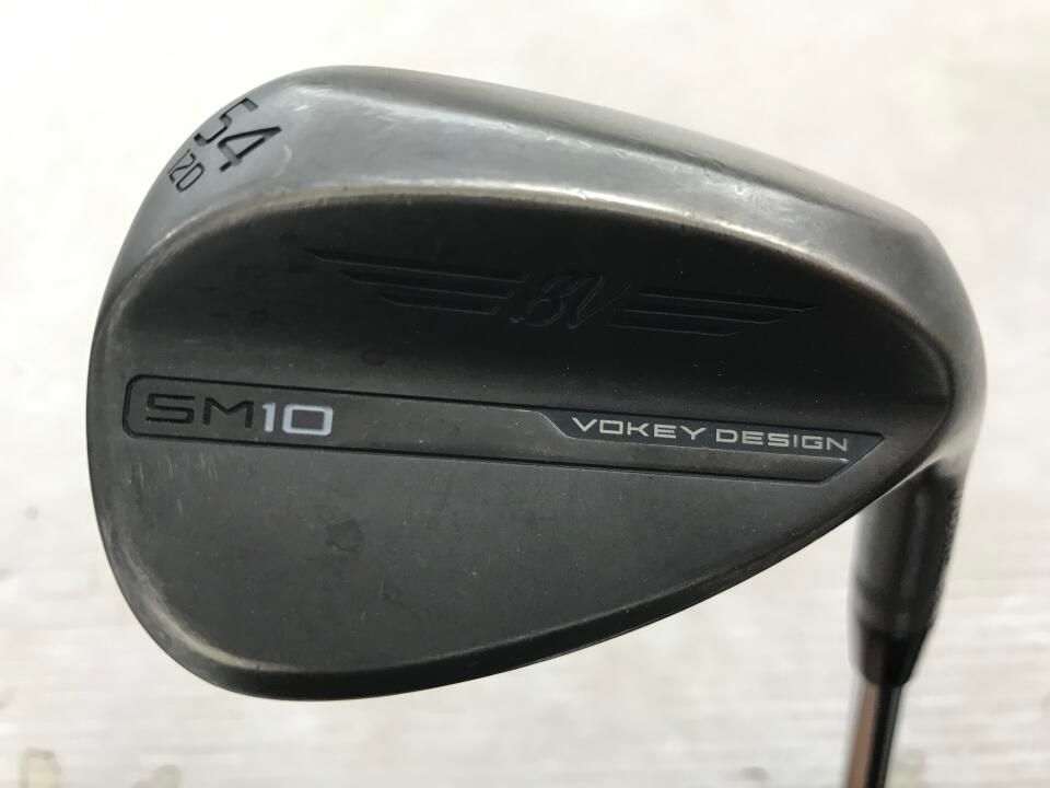 タイトリスト　VOKEY SM10 JET BLACK　54度　BV105　WEDGEフレックス　ウェッジ　中古【最短即日発送】