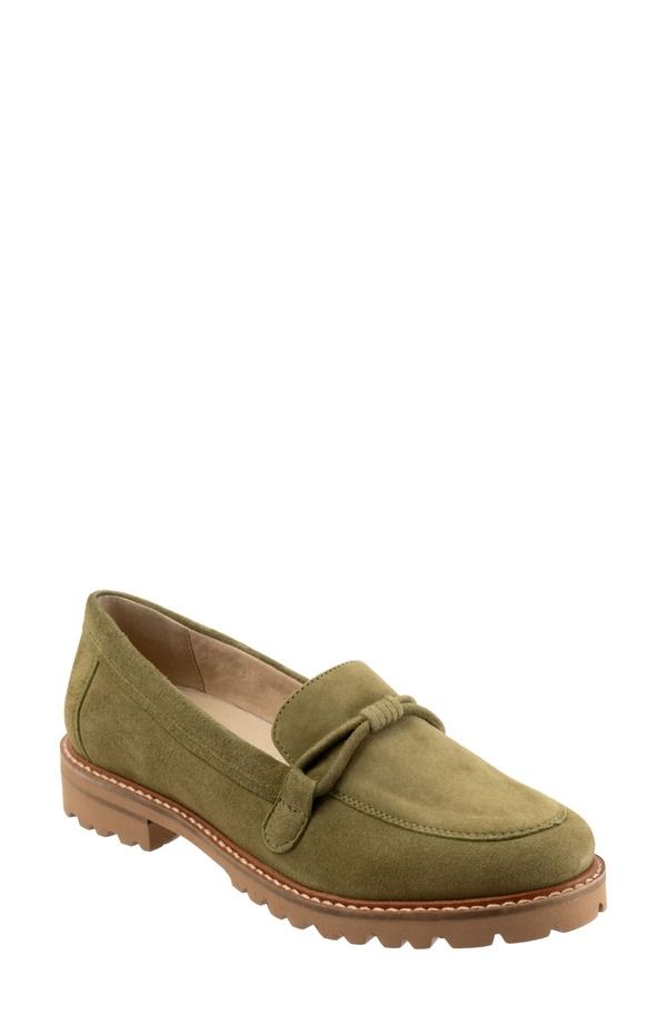 トロッターズ レディース シューズ スリッポン・ローファー Trotters Fiora Loafer Olive Suede オリーブ 26,520円