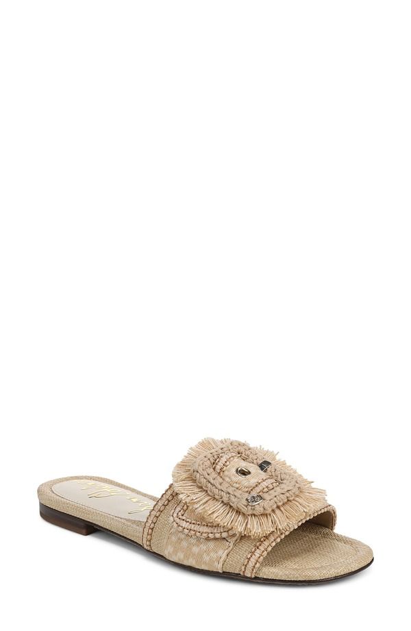 サムエデルマン レディース シューズ サンダル Sam Edelman Bambi Playa Slide Sandal Summer Sand Multi サンド