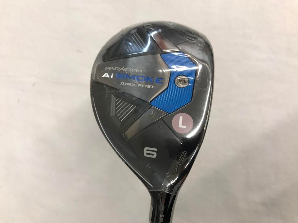 キャロウェイ　PARADYM Ai SMOKE MAX FAST レディス　27度　ELDIO 40 for Callaway(Ai SMOKE)　Lフレックス　ユーティリティ　中古　ゴルフドゥ！NEXTさいたま三室店【最短即日発送】