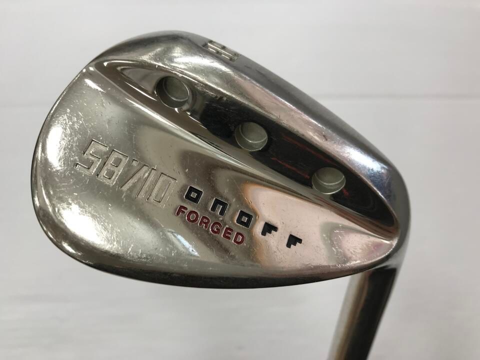 グローブライド　ONOFF FORGED KURO 2017　58度　NSプロ MODUS 3 WEDGE 105　WEDGEフレックス　ウェッジ　中古【最短即日発送】