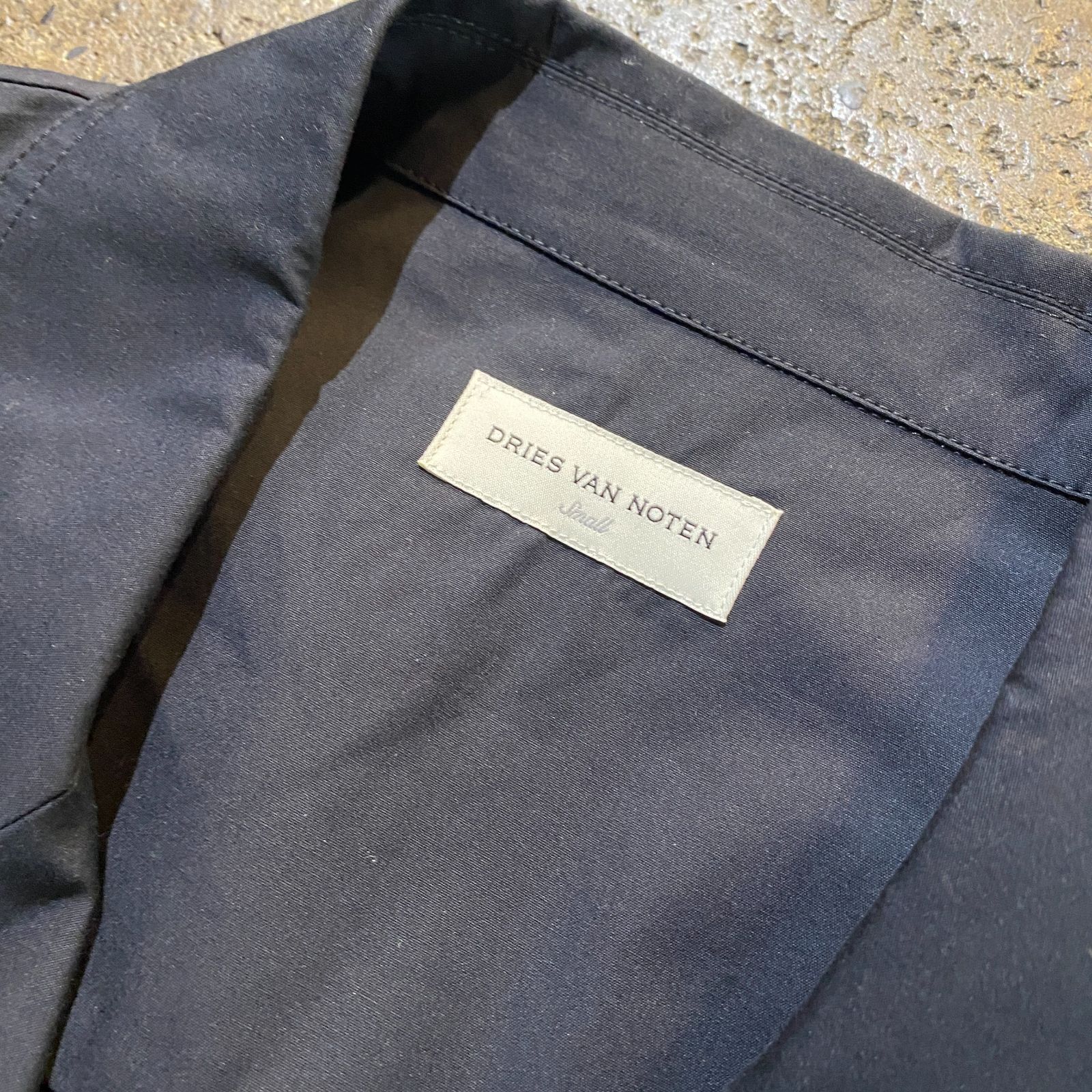 DRIES VAN NOTEN ダブルブレスト コットンジャケット S ドリスヴァン