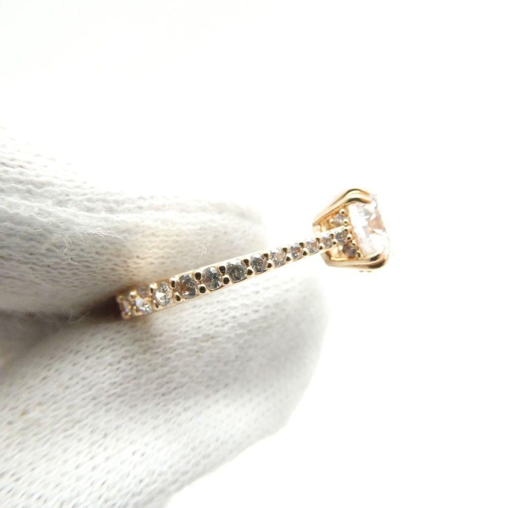 美品 SWAROVSKI スワロフスキー Stilla 指輪 55(13～14号) ピンク