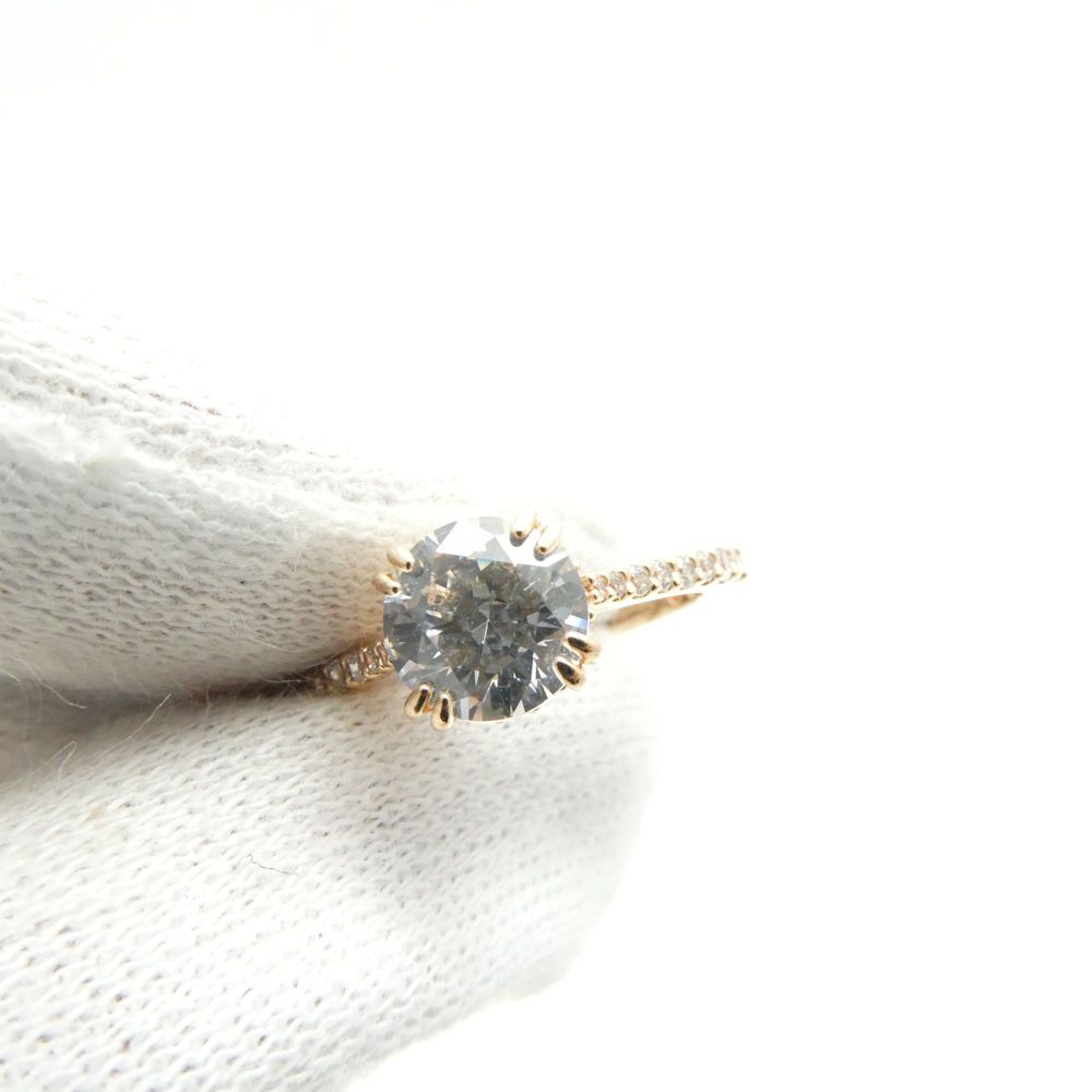 美品 SWAROVSKI スワロフスキー Stilla 指輪 55(13～14号) ピンク