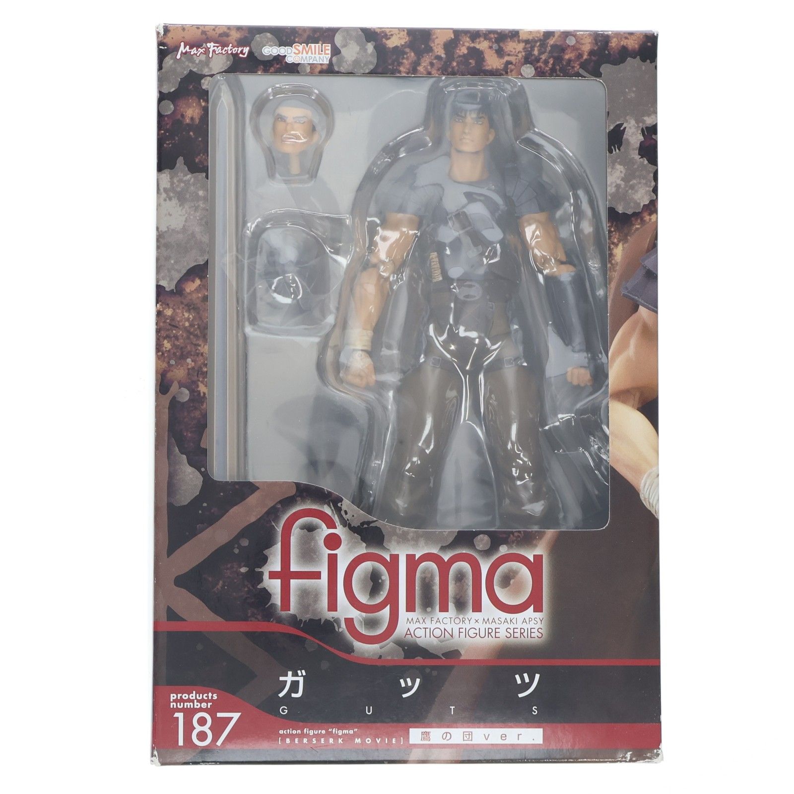 figma(フィグマ) 187 ガッツ 鷹の団ver. 映画ベルセルク 完成品 可動