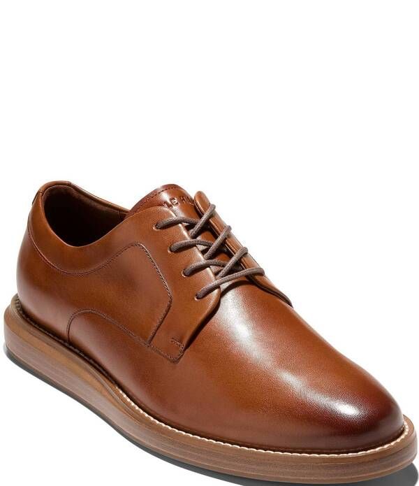 コールハーン メンズ シューズ オックスフォード レザー Cole Haan Mens Neoclassic Leather Oxfords British TanDark Natural タン