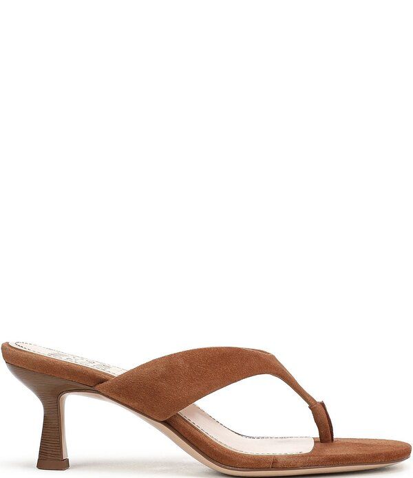 ナチュライザー レディース シューズ サンダル スエード Naturalizer 27 EDITressa Suede Thong Stiletto Dressandals Walnut Wake