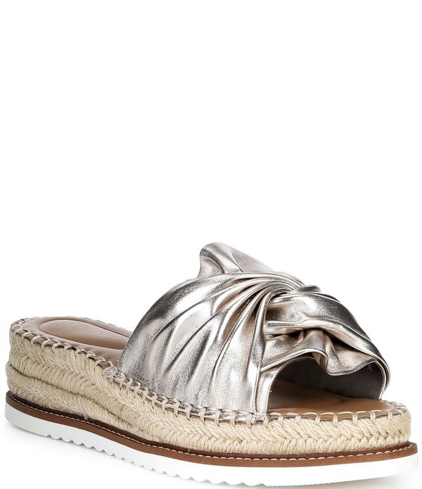 アレックスマリー レディース シューズ サンダル プラットフォーム レザー Alex Marie Cici Two Leather Knot Detail Platform Sandals Champ