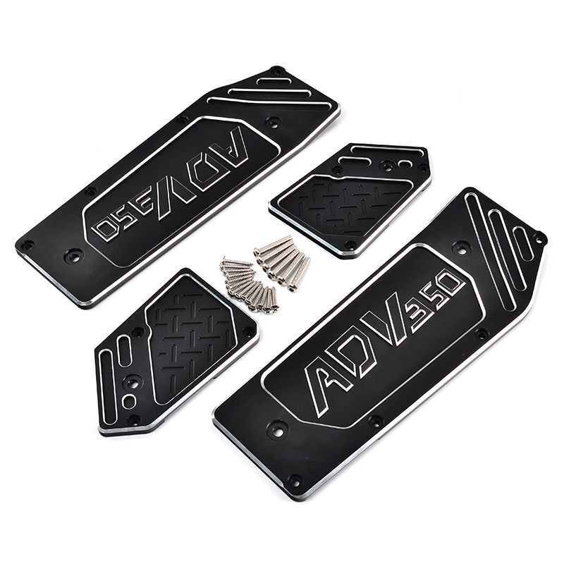 ホンダ ADV350 2022-2023対応 フットレストパッド アルミ製