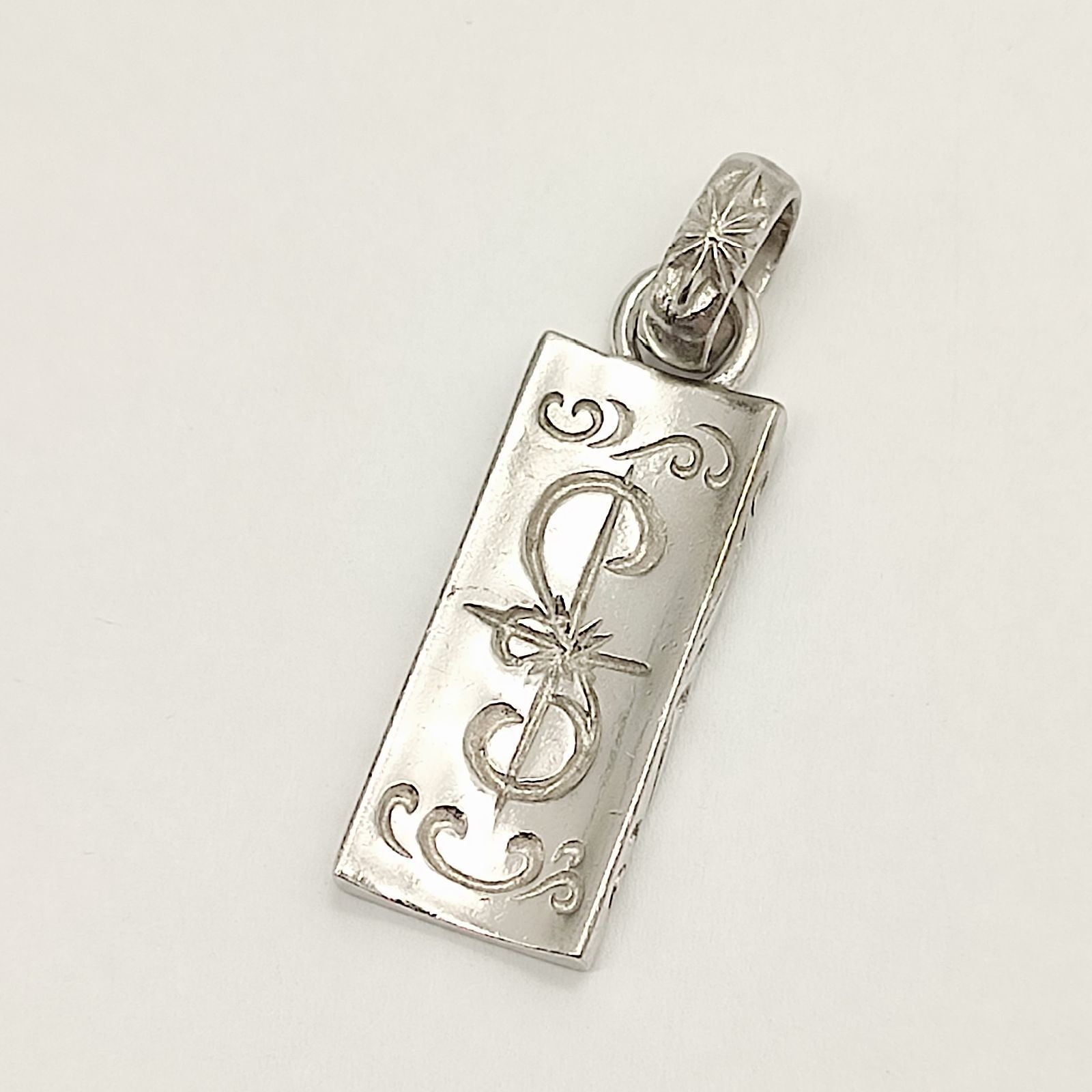 美品】SAAD サード プレートペンダントトップ SILVER シルバー925 7.1g