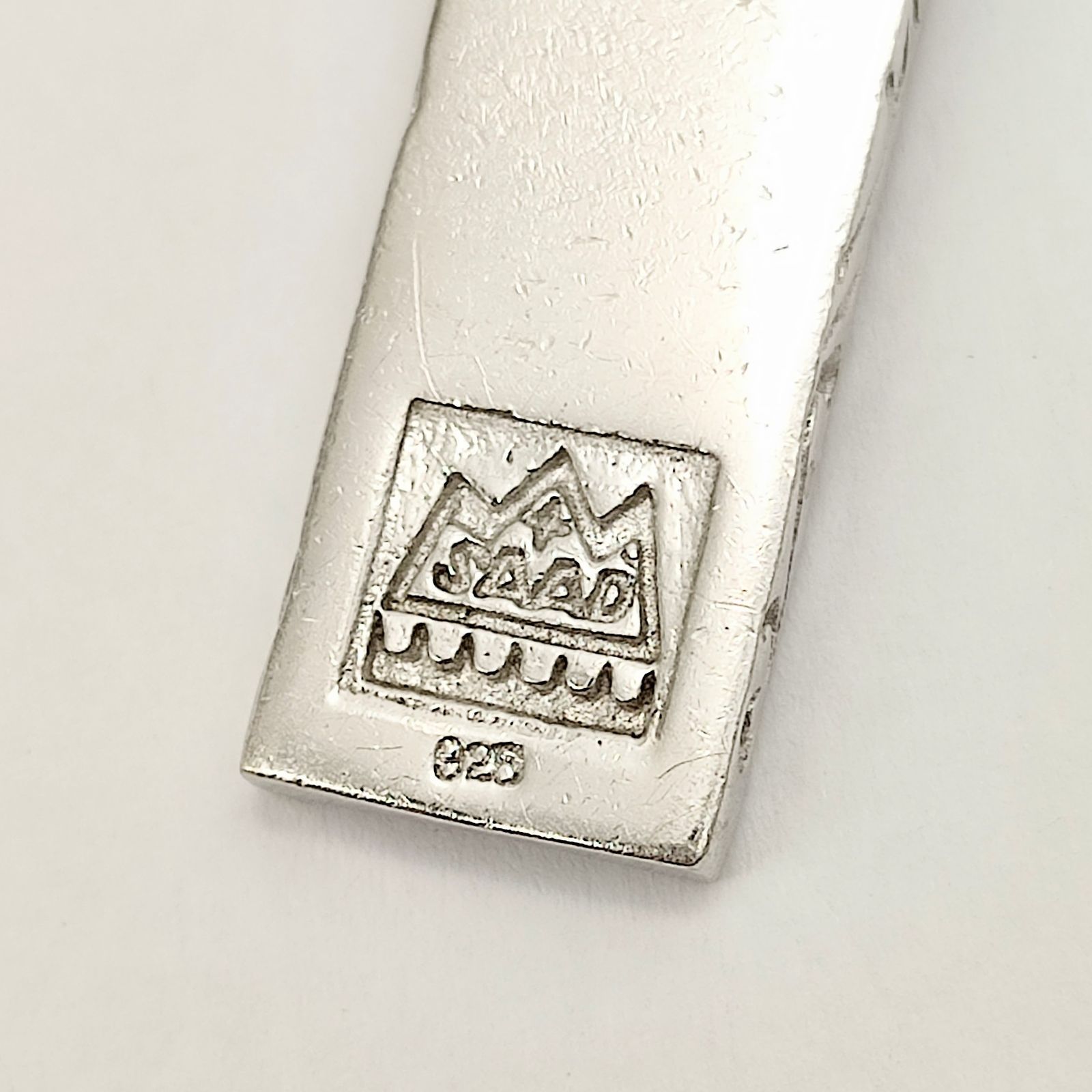 美品】SAAD サード プレートペンダントトップ SILVER シルバー925 7.1g