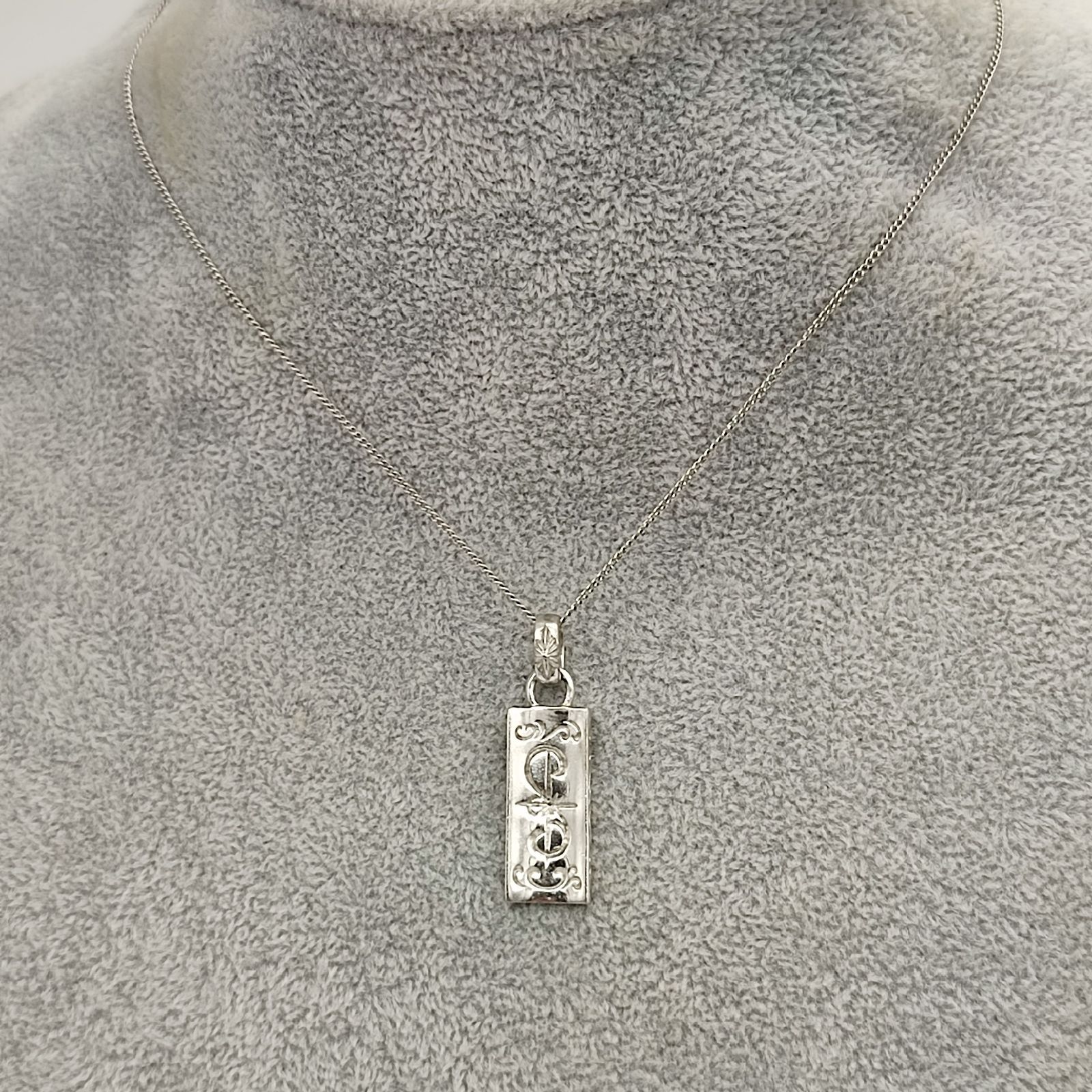 美品】SAAD サード プレートペンダントトップ SILVER シルバー925 7.1g