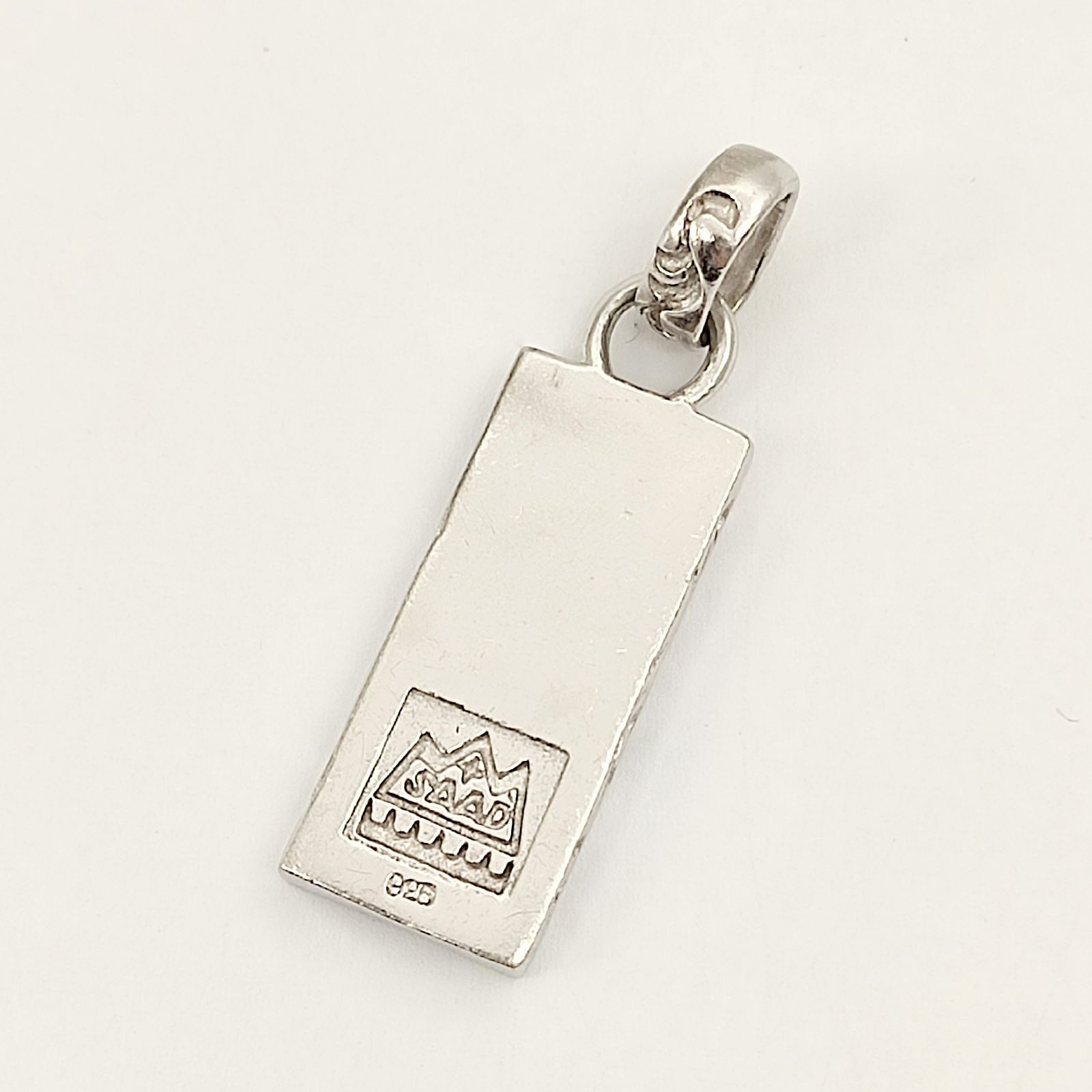 美品】SAAD サード プレートペンダントトップ SILVER シルバー925 7.1g