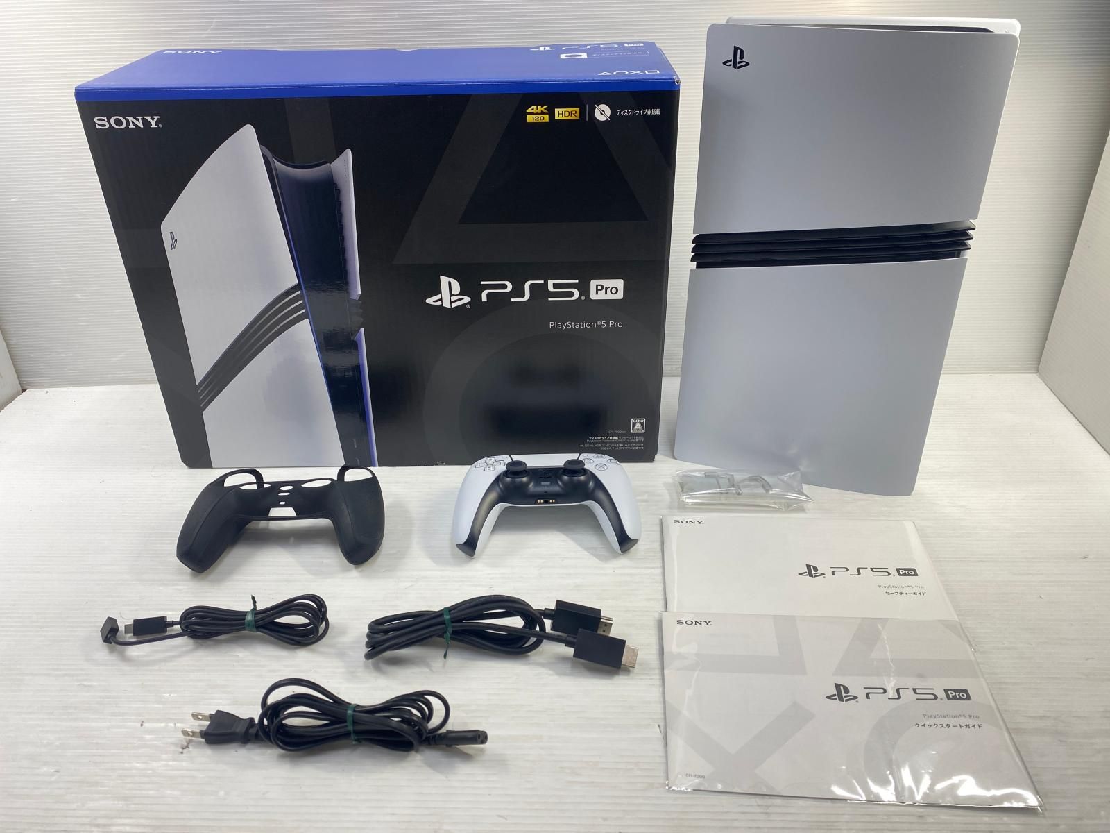 中古品】PS5 Pro 本体 CFI-7000B01 付属品完備 動作確認済 ○YR-20127 