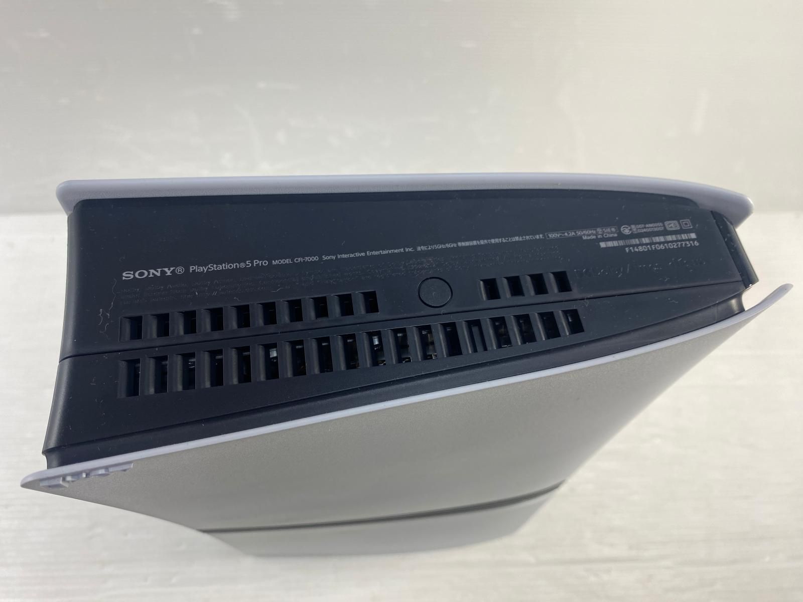 中古品】PS5 Pro 本体 CFI-7000B01 付属品完備 動作確認済 ○YR-20127 