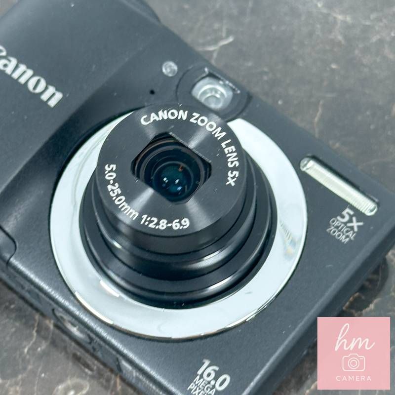 Canon PowerShot A1400 ブラック 1600万画素 光学5倍ズーム 広角28mm
