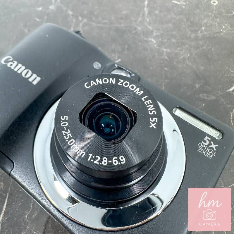 Canon PowerShot A1400 ブラック 1600万画素 光学5倍ズーム 広角28mm