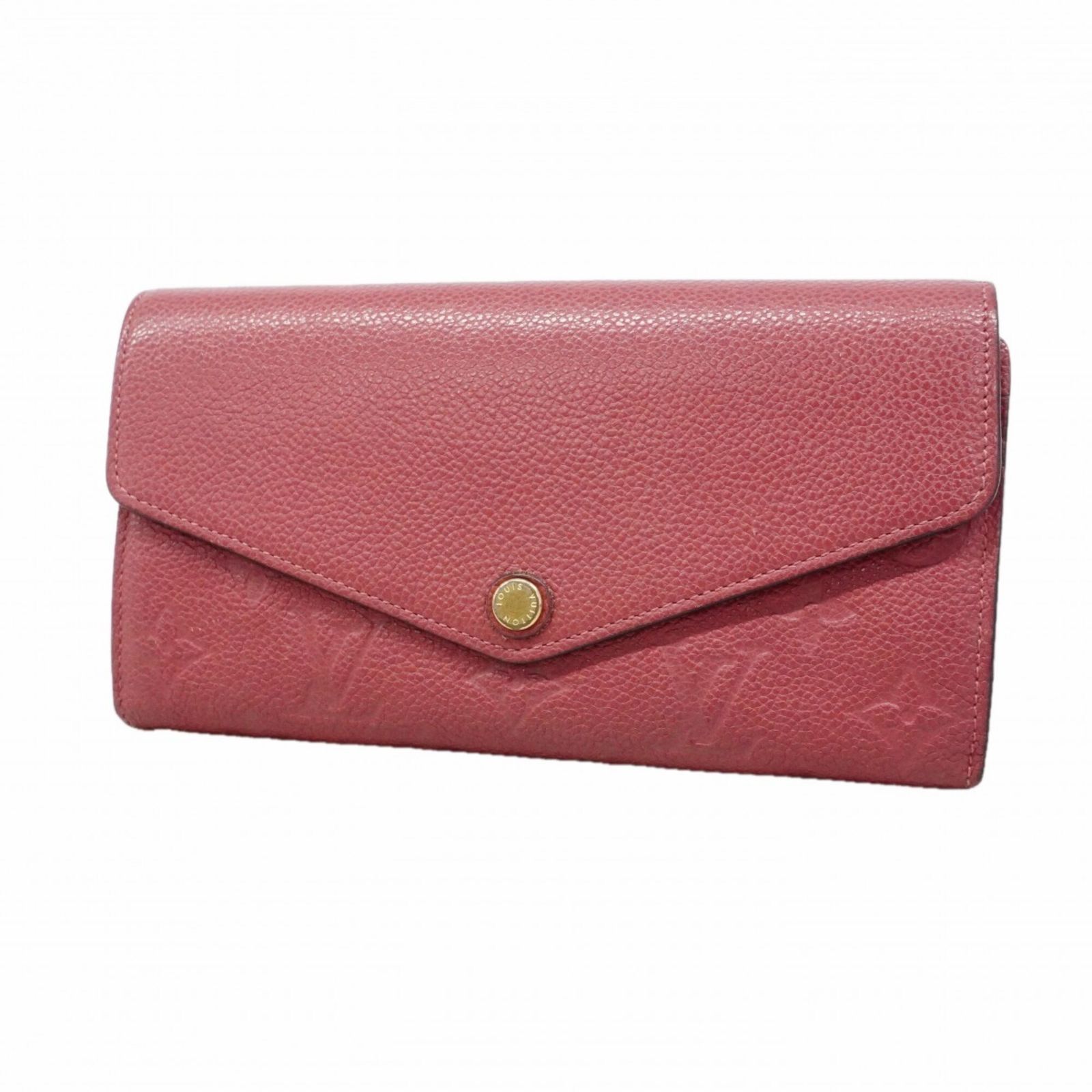 ルイ・ヴィトン(Louis Vuitton) ルイ・ヴィトン 長財布 モノグラム・アンプラント ポルトフォイユサラ M62056 ローズブリュイエールレディース