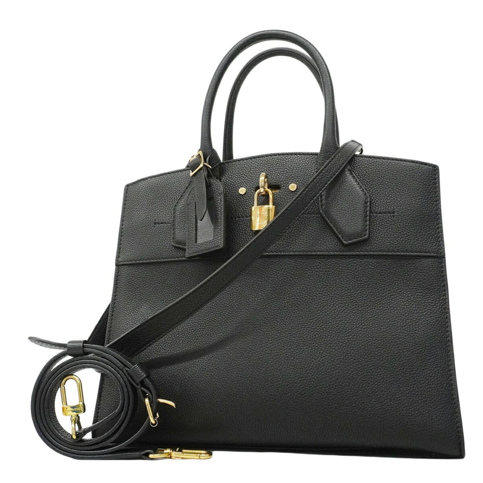 ルイ・ヴィトン(Louis Vuitton) ルイ・ヴィトン ハンドバッグ トリヨン シティスティーマ－MM M53015 ノワール 2wayバッグレディース