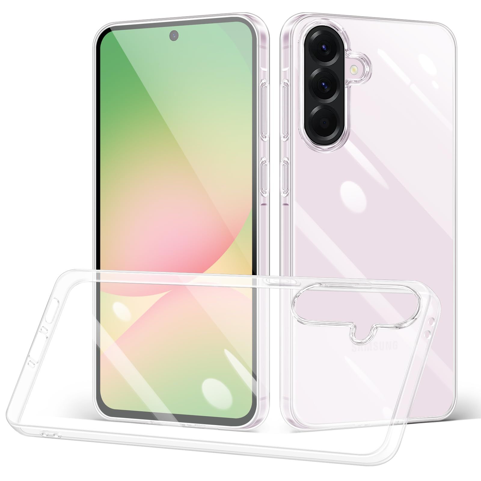 Samsung Galaxy A56 5G 用の ケース クリア galaxy a56 5g 用の カバー 