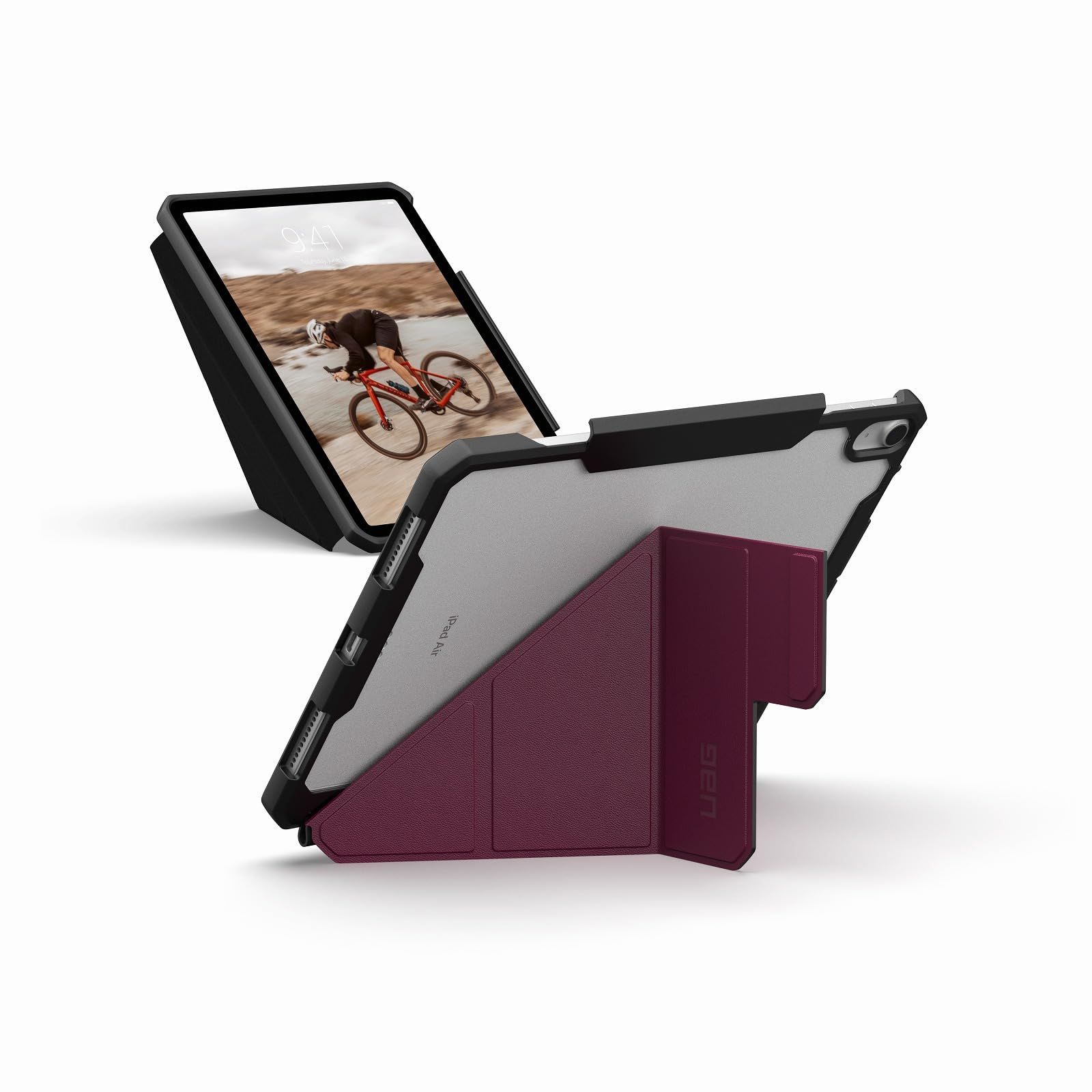 URBAN ARMOR GEAR 11インチ iPad Air (M2) 対応 耐衝撃ケース ESSENTIAL ARMOR ボルドー 【日本正規代理店】 UAG-IPDA11M2-E-BD [ボルドー] [ESSENTIAL ARMOR]