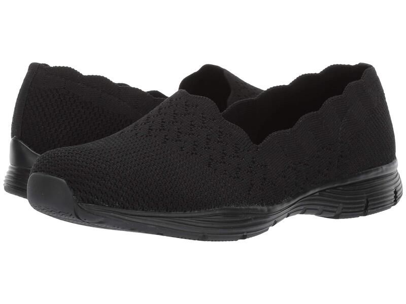 スケッチャーズ レディース シューズ スリッポン・ローファー SKECHERSeager Stat BlackBlack ブラック