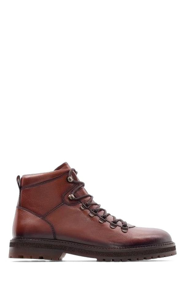 アンソニー ヴィア メンズ シューズ ブーツ・レインブーツ Anthony Veer Highland Mountain Boot Black Leather ブラック