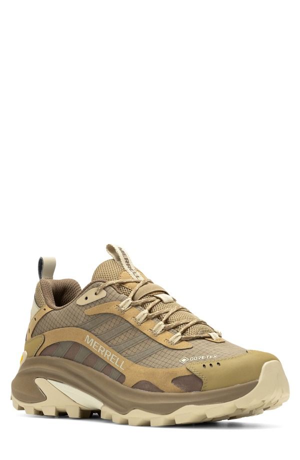 メレル メンズ シューズ スニーカー Merrell Moab Speed 2 GoreTex Hiking Shoe Coyote