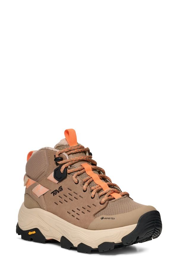 テバ レディース シューズ ブーツ・レインブーツ Teva Grandview Max GoreTex Waterproof Hiking Boot Dune