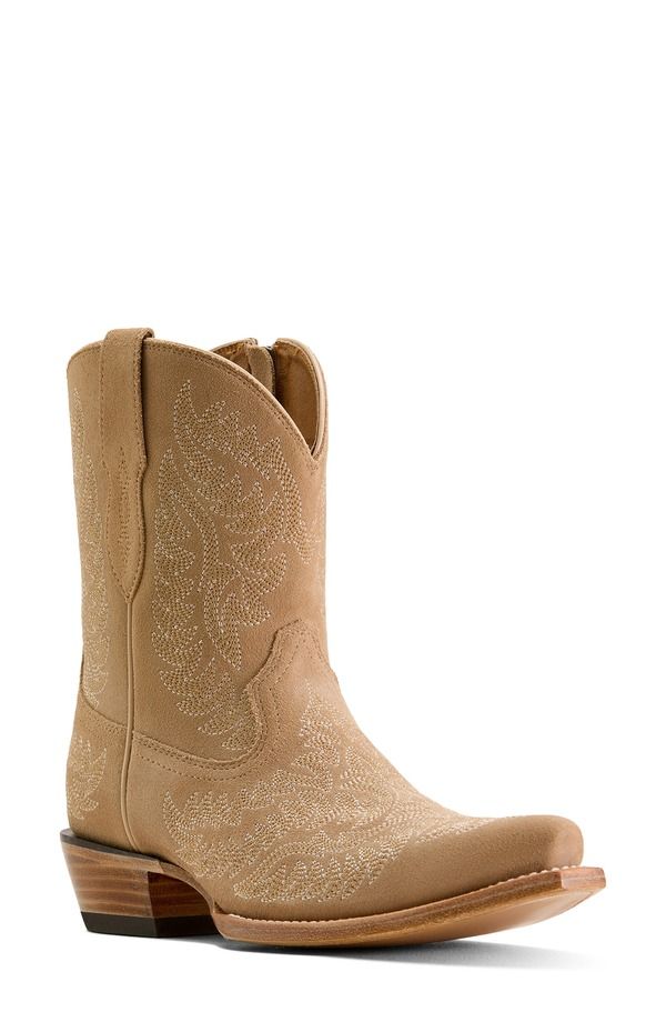 アリアト レディース シューズ ブーツ・レインブーツ Ariat Cate Western Bootruly Taupe トープ