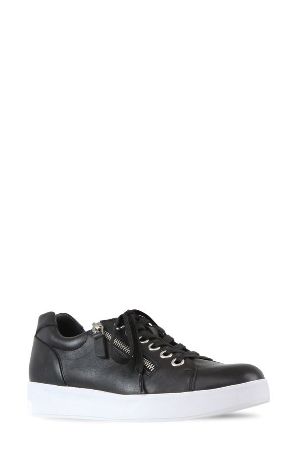 ムンロー レディース シューズ スニーカー Munro Tilly Sneaker Black Tumbled ブラック