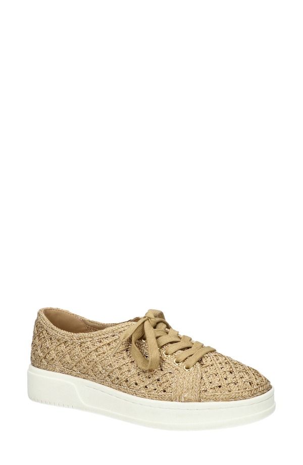 ベラヴィータ レディース シューズ スニーカー プラットフォーム レース Bella Vitabagale Lace Platform Sneaker Gold Raffia ゴールド