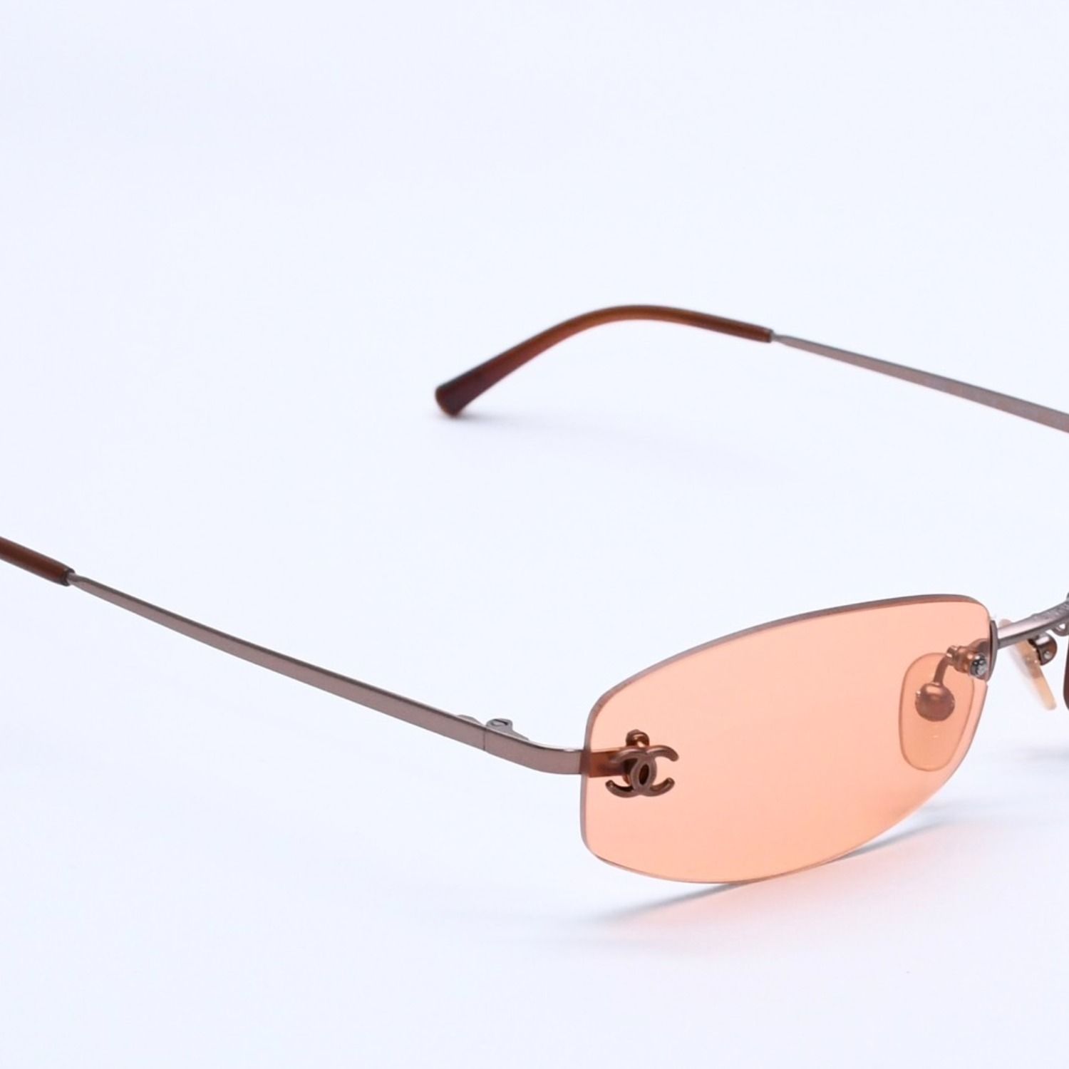 極美品 CHANEL シャネル Sunglasses サングラス 4002 サイドココマーク 