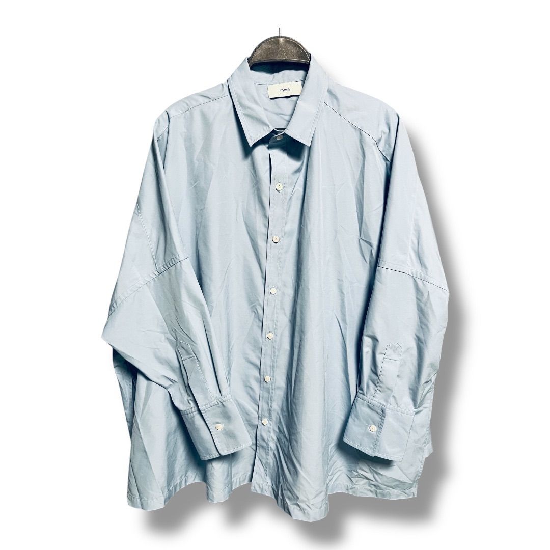mare マレ Side Slit OverShirt ドロップショルダー 定価19800円