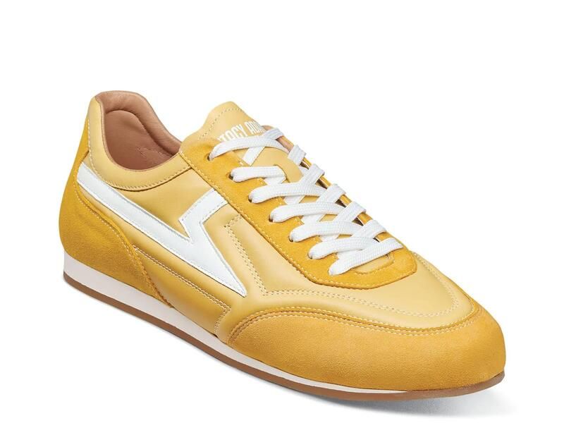 ステイシーアダムス メンズ シューズ スニーカー Stacy AdamsAction 150 Sneaker Yellow イエロー