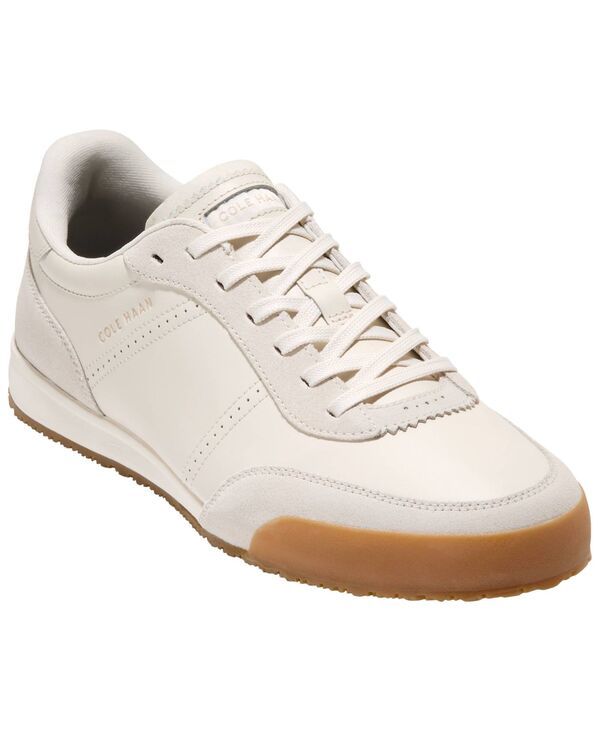 コールハーン メンズ シューズ スニーカー Cole Haan Mens GrandProundToe Slimline Sneakers Ivory アイボリー