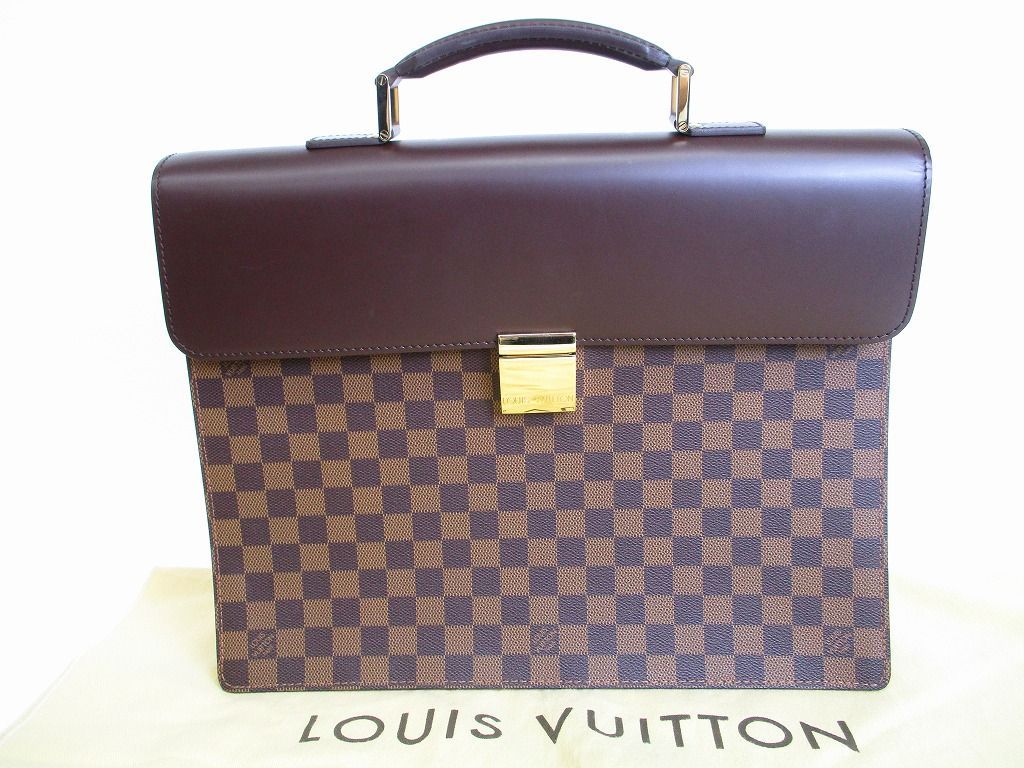 【未使用保管品】 LOUIS VUITTON ルイヴィトン ダミエ アルトナ PM ブリーフケース ビジネスバッグ 書類カバン メンズ レディース