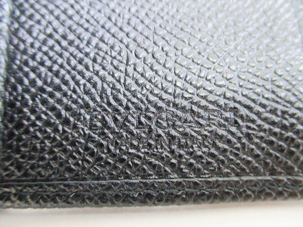 未使用保管品】 BVLGARI ブルガリ ロゴクリップ グレインレザー 6連