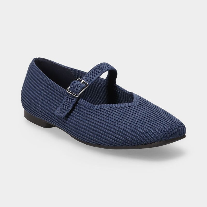 クロフト＆バロー レディース シューズ サンダル Croft Barrow Square Toe Womens Mary Janes Navy ネイビー