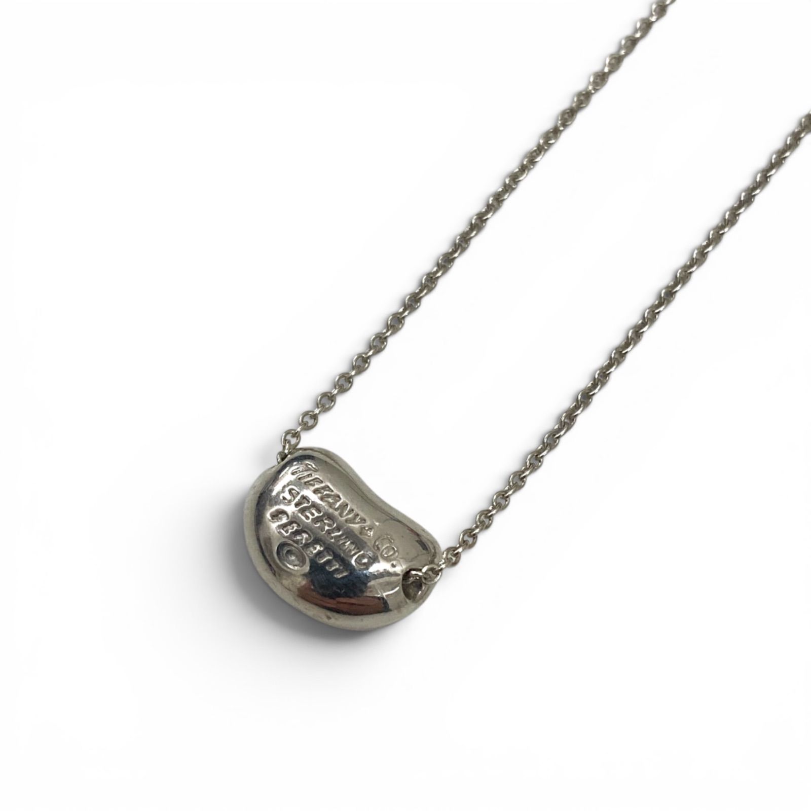 Tiffany＆Co ティファニー＆コー ビーンズ ネックレス SV925 キングラム[30]