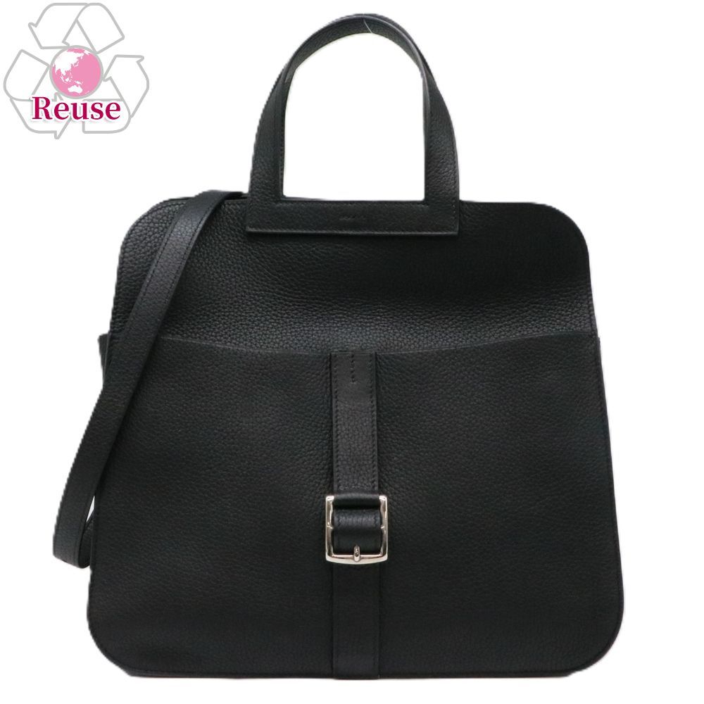 【リユース品】 エルメス HERMES バッグ ショルダーバッグ アルザン31 ブラック/シルバー金具 【お取り寄せ】