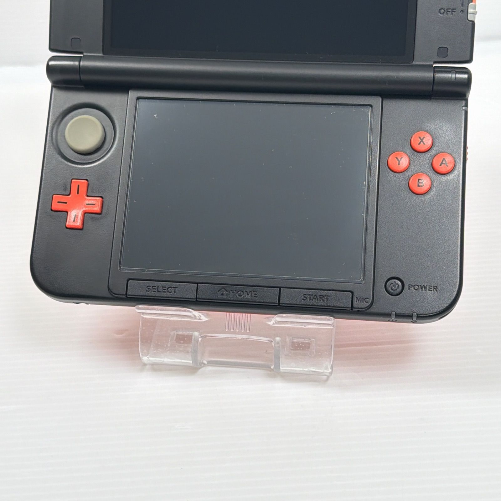 美品 ニンテンドー 3DSLL オレンジブラック 遊べるセット 動作確認済み 