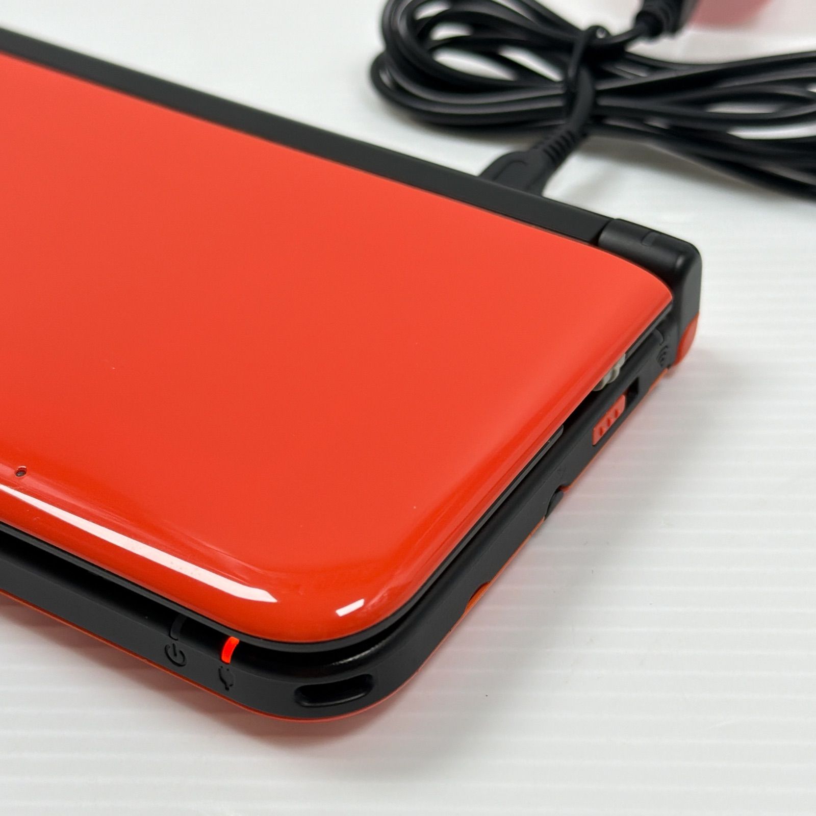 美品 ニンテンドー 3DSLL オレンジブラック 遊べるセット 動作確認済み 