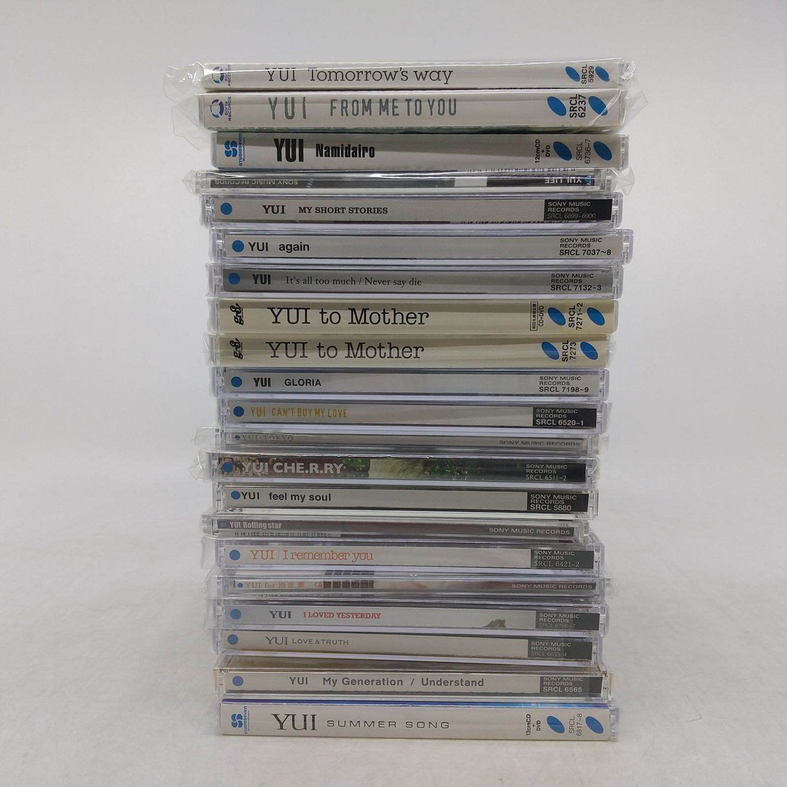 YUI DVD、CDまとめ売り まとめ売り】YUI CD 21点まとめ売り シングル アルバム 2606Sth23