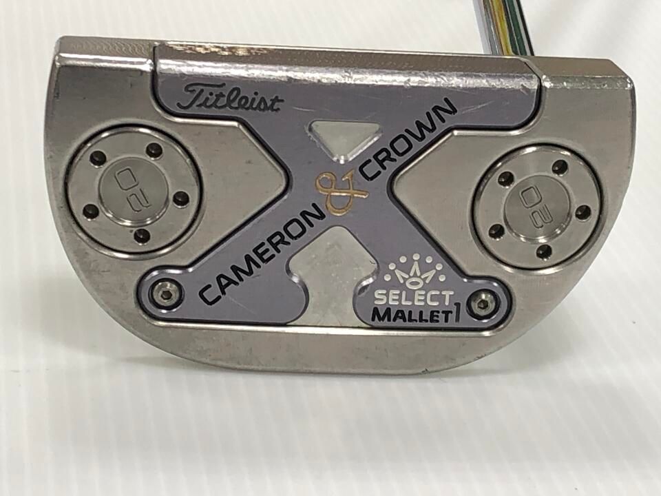 タイトリスト　SC CAMERON&CROWN NEWPORT MALLET1 2017　パター　中古　ゴルフドゥ！NEXTグローボ蘇我店【最短即日発送】